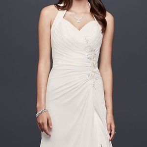 Gorgeous White David’s Bridal Wedding Dress Gown